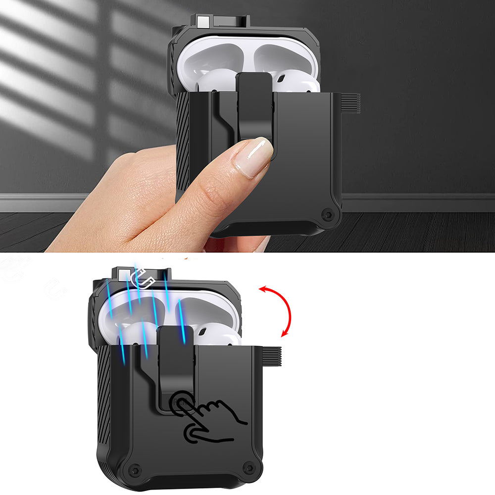 For Apple AirPods with Charging Case (2016) (2019) AirPods with Wireless Charging Case (2019) TPU PC Case Bluetooth Earbuds Cover For Apple AirPods with Charging Case (2016) (2019) AirPods with Wireless Charging Case (2019) TPU PC Case Bluetooth Earbuds Cover